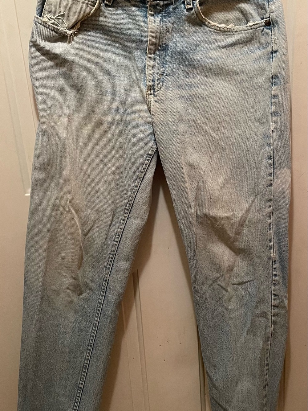 Vintage 90s Lee Acid Wash High Rise Jeans - Measured 28x30
